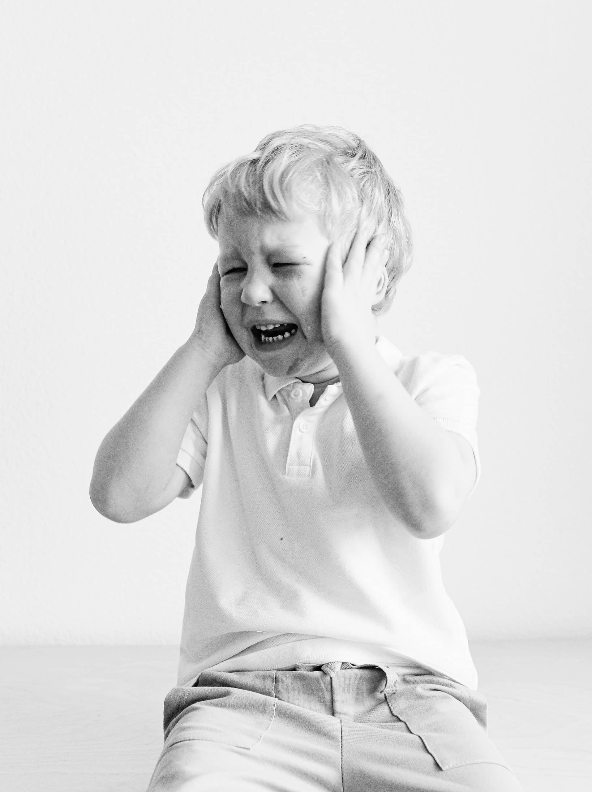 Disorganized Attachment - photo of young boy crying