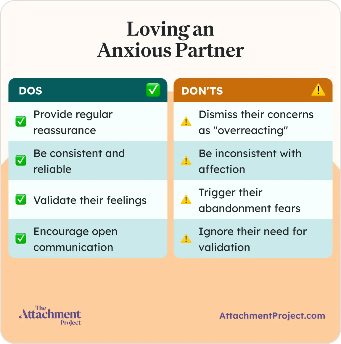 How to love someone with anxious attachment style