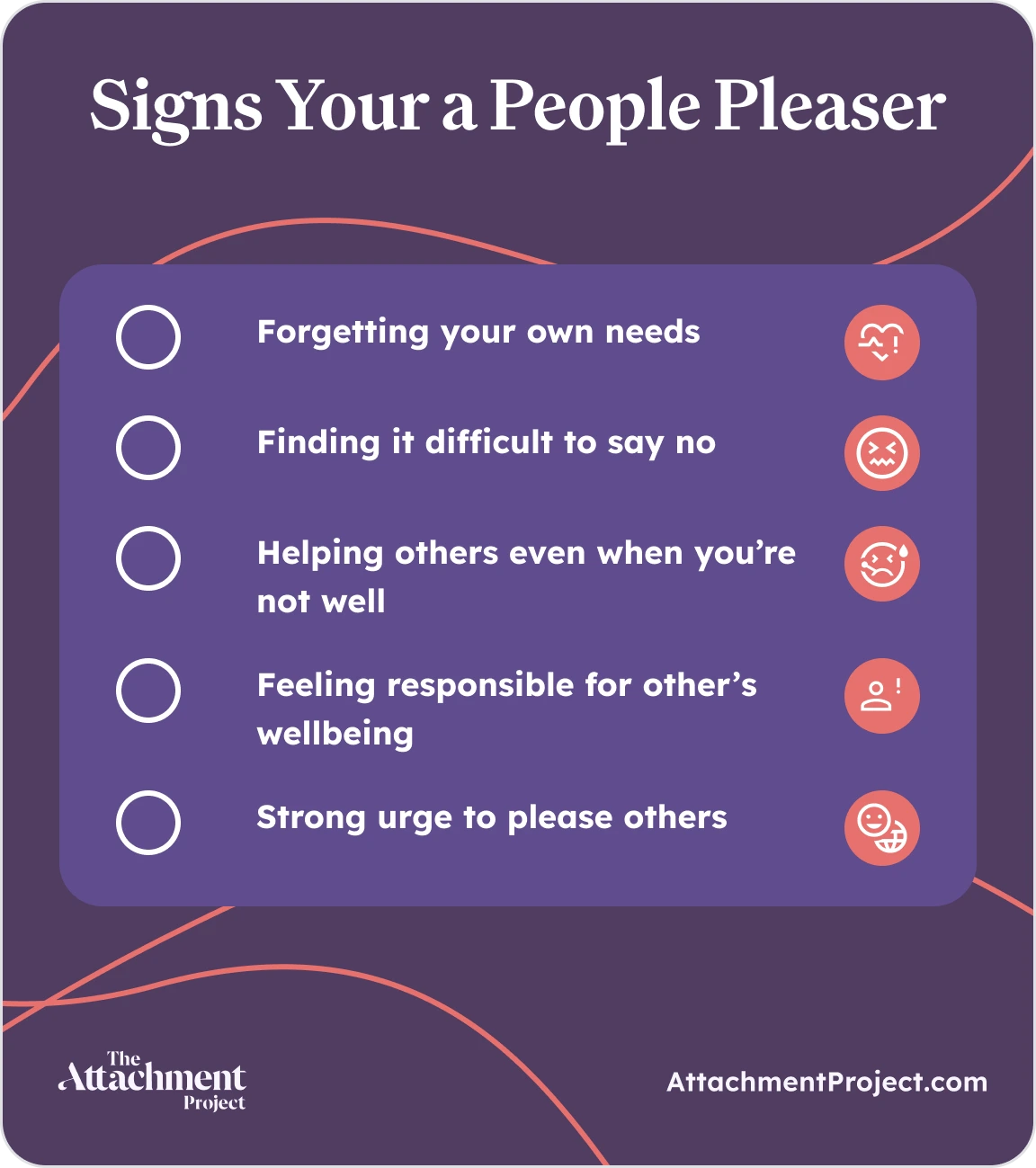 Signs your a people pleaser